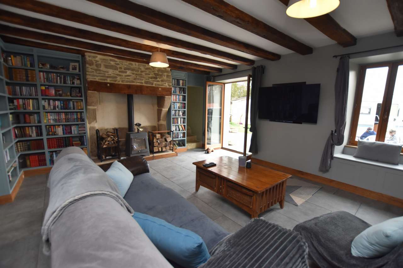 Nestling in over an acre of glorious land with gardens and plunge pool, is