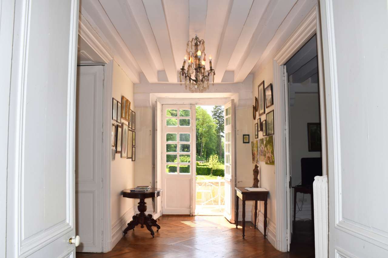 Historical 15 bedroom Chateau for sale with countryside view in Loches