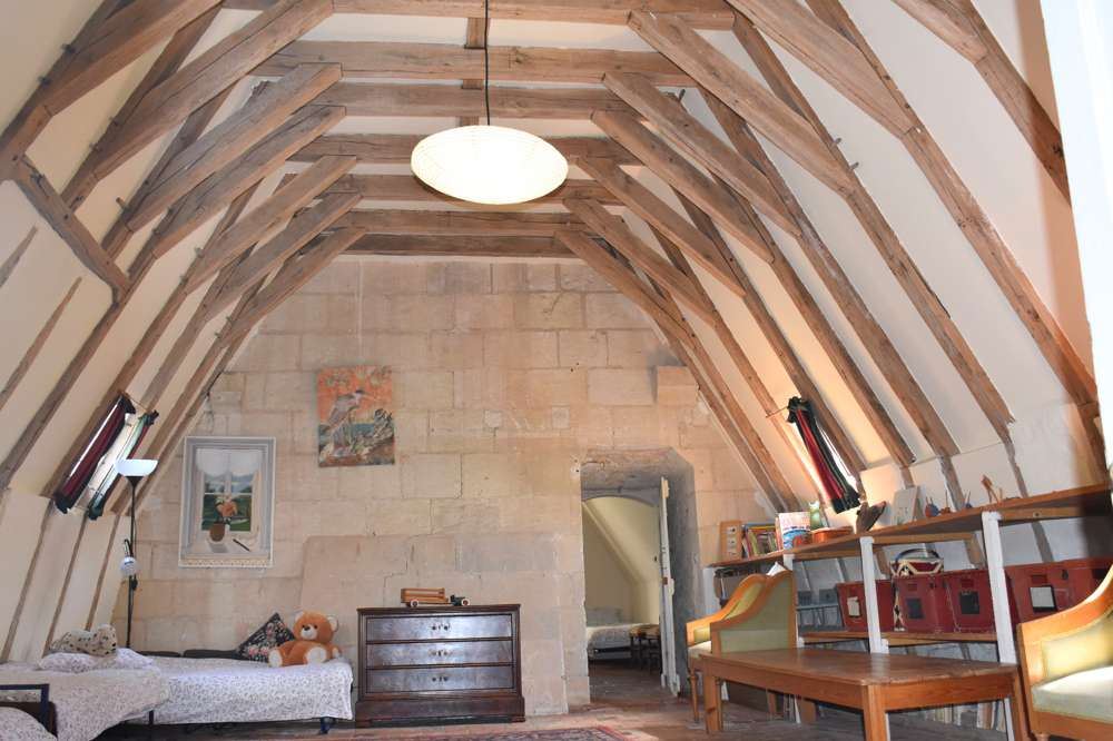 Historical 15 bedroom Chateau for sale with countryside view in Loches