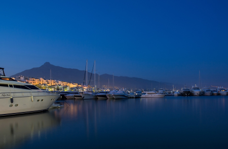 harbour near a luxury property in Marbella