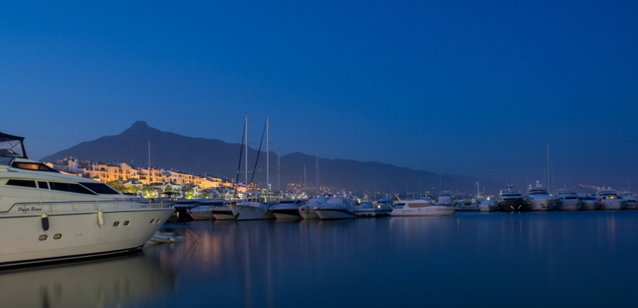 harbour near a luxury property in Marbella