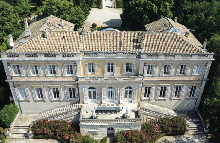 Grand French chateau for sale in Provence.