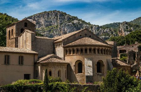 Historical architecture in the Languedoc-Roussillon region, near our French chateau for sale.