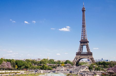 Eiffel tower, Paris, France.