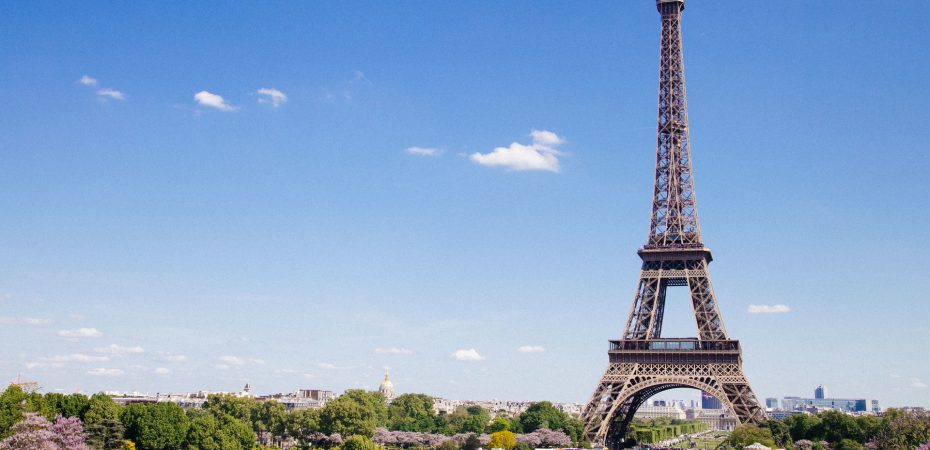 Eiffel tower, Paris, France.