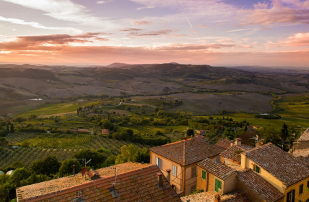 View of Tuscany real estate for sale.