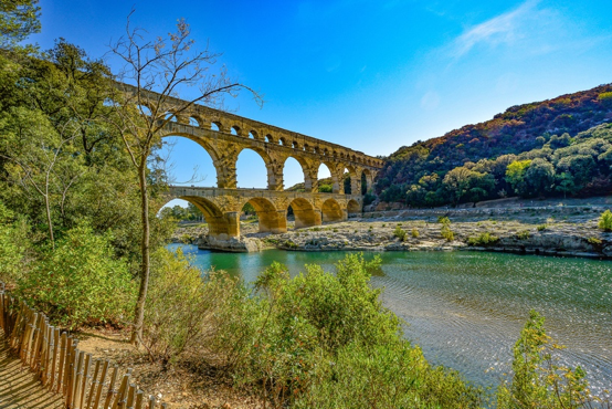 Pont-du-Gard near Uzés.