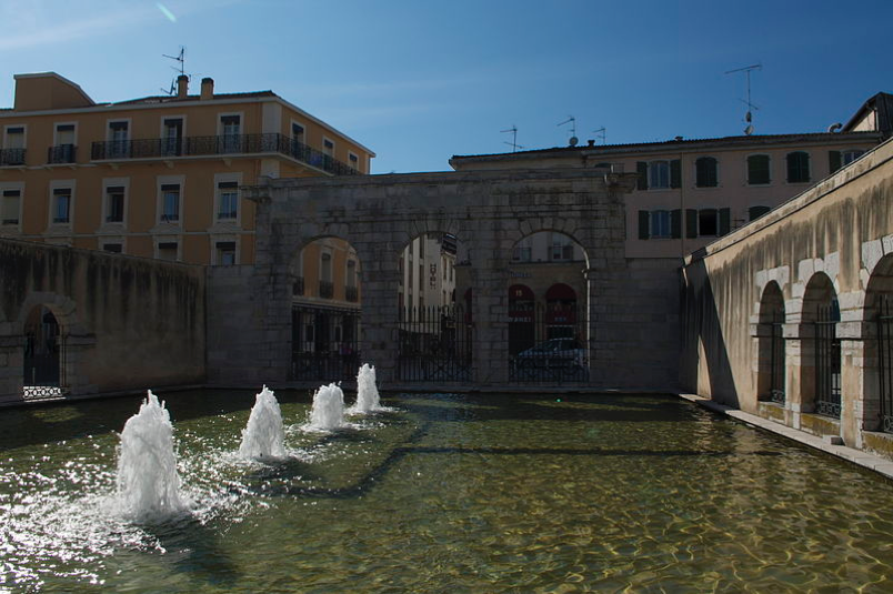 Roman thermal baths at Dax.