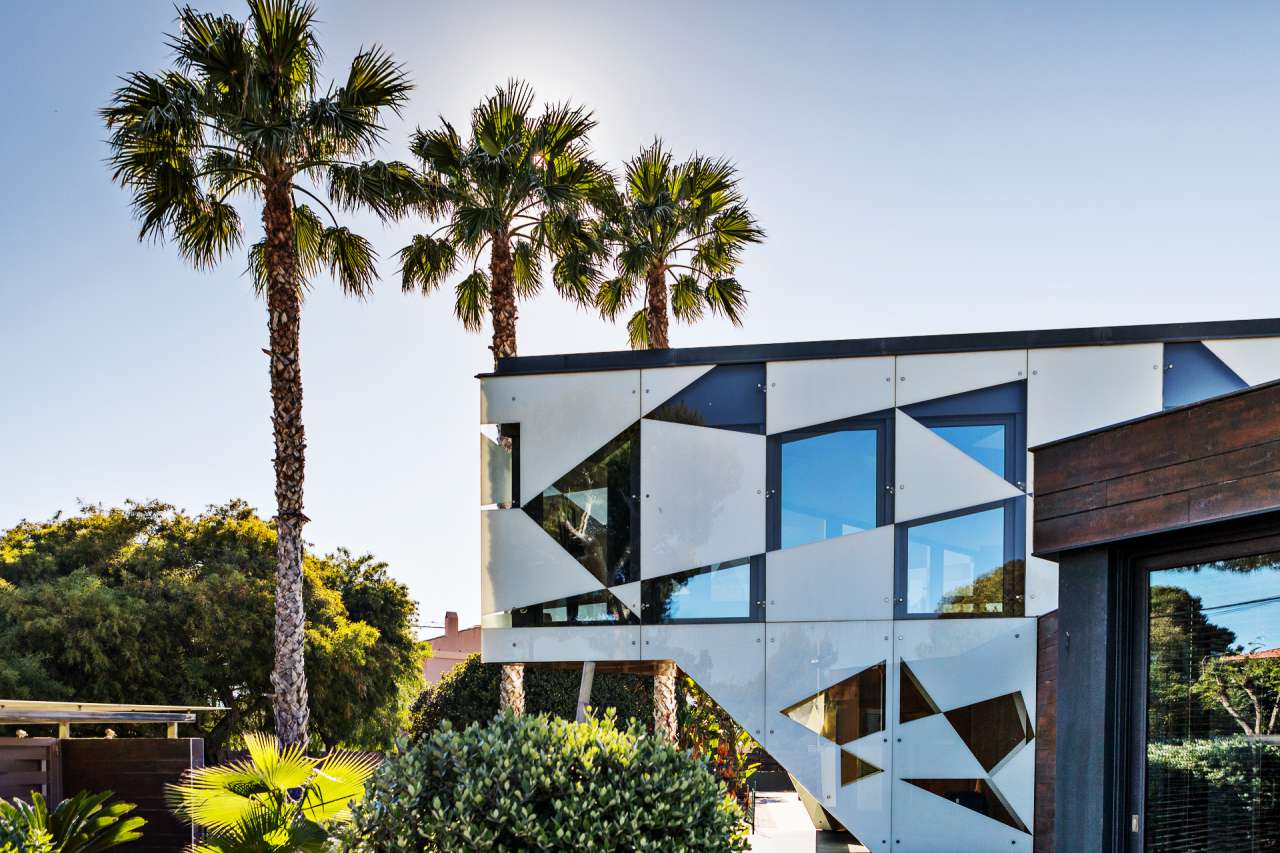 Contemporary home with an Art Deco influence in Sitges.